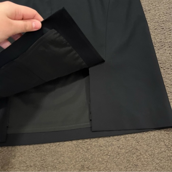 Theory Wool Blend Pencil Skirt - Picture 6 of 7